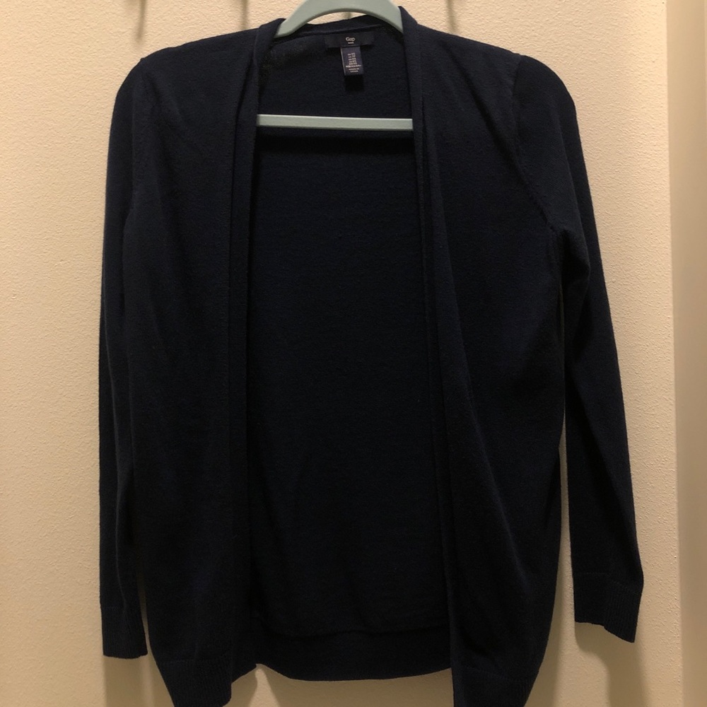 Navy blue GAP cardigan